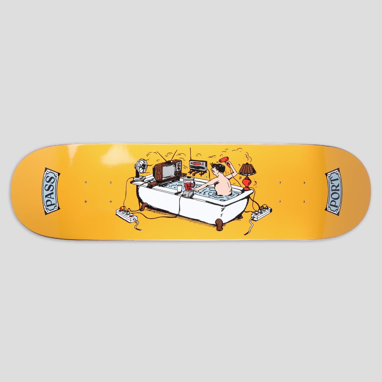 Passport You're Making Me Nervous Series - Tub Time deck