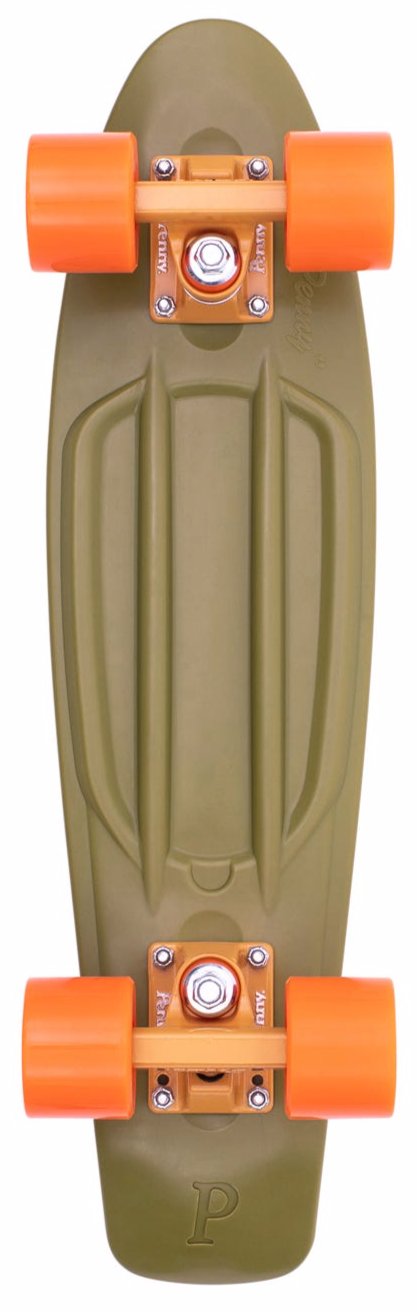 Penny cruiser Burnt Olive deck