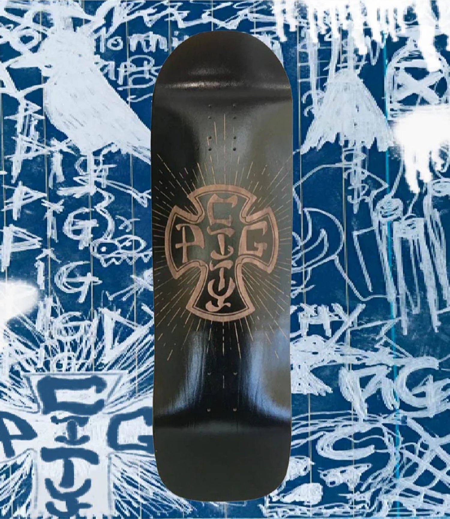 Pig City Shaped Etched OG Cross deck