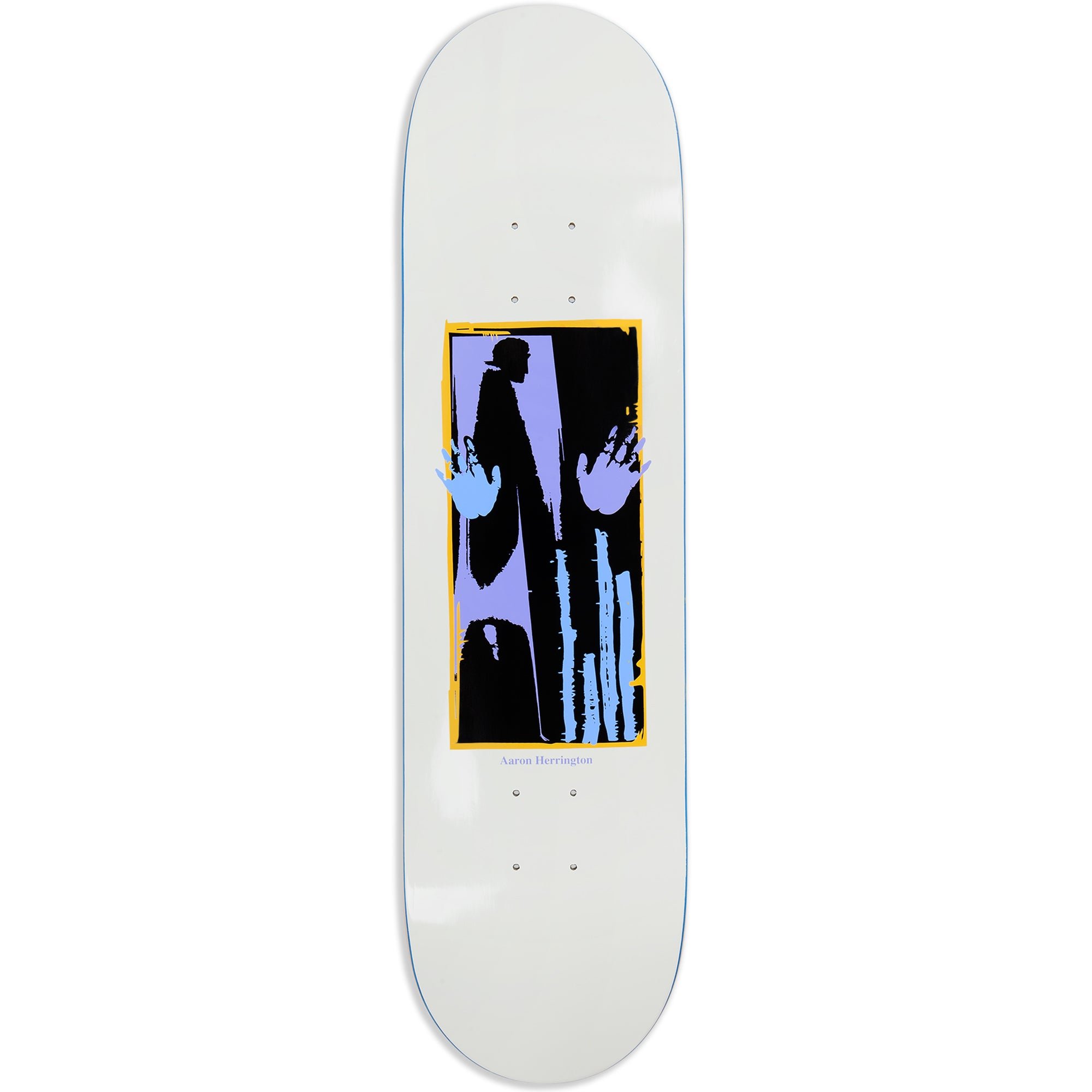 Polar Aaron Herrington Hands Oﬀ White Short deck