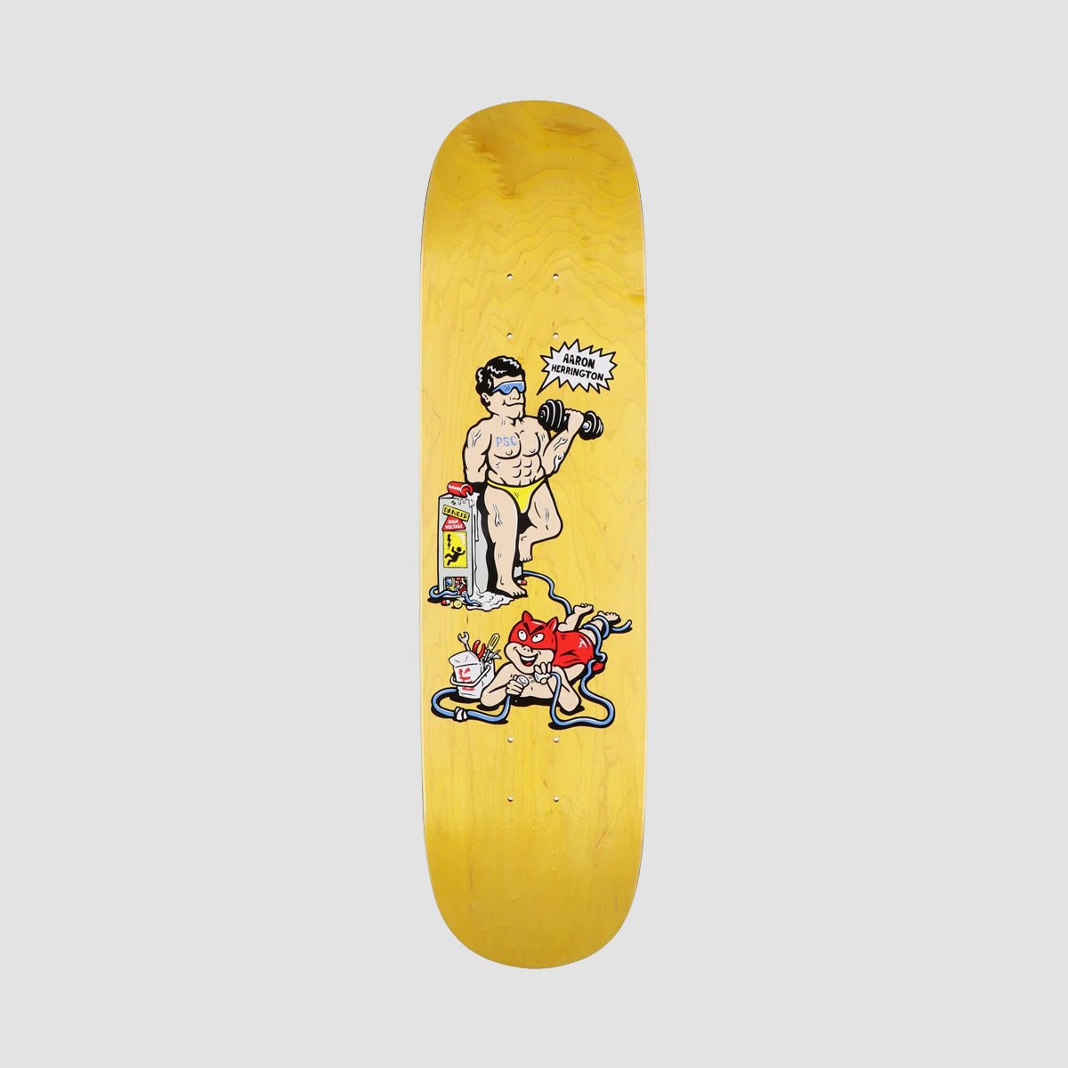 Polar Aaron Herrington Pumping Iron P2 Jr Various Stains deck
