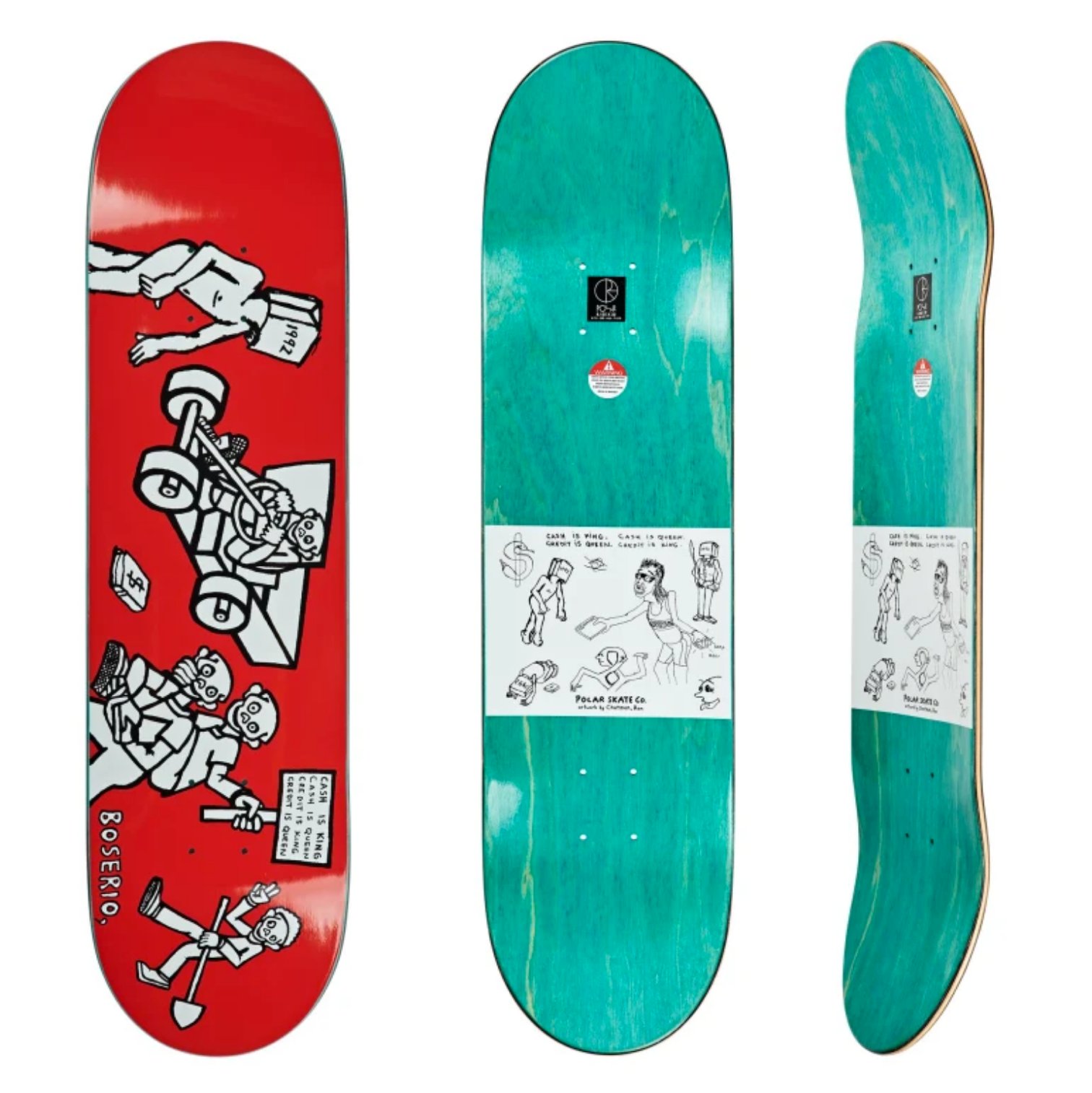 Polar Cash is Queen (Nick Boserio) (Red) deck