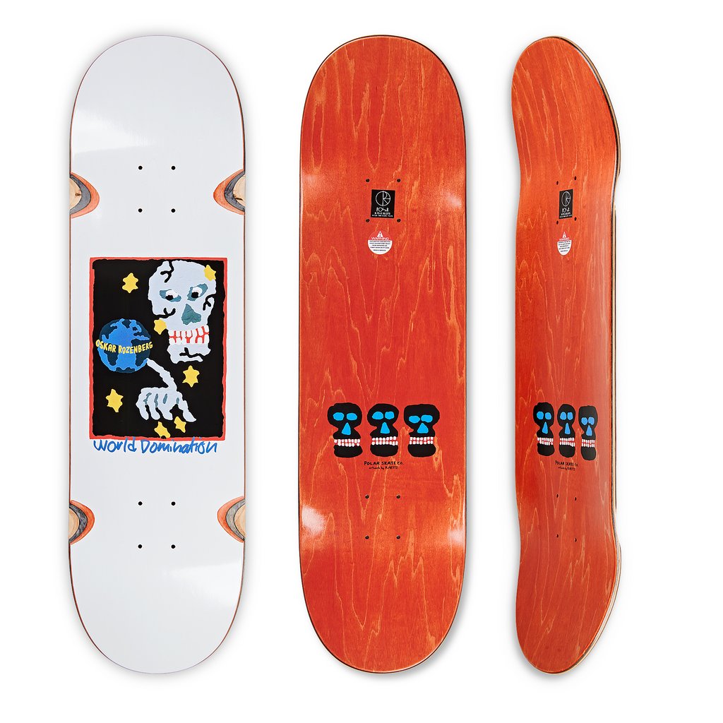Polar Oski World Domination - (with wheel wells) deck