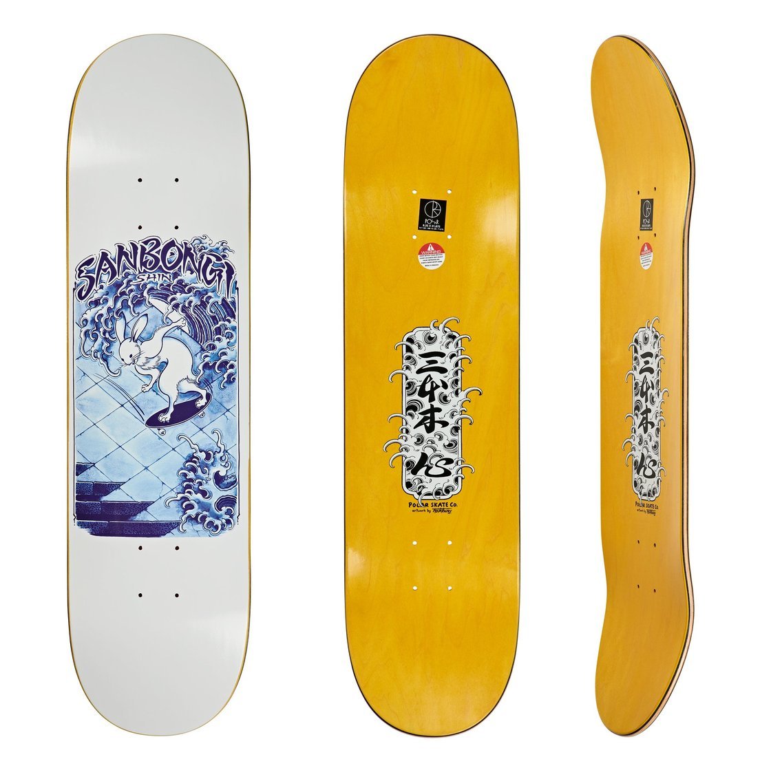 Polar Sanbongi Skate Rabbit deck
