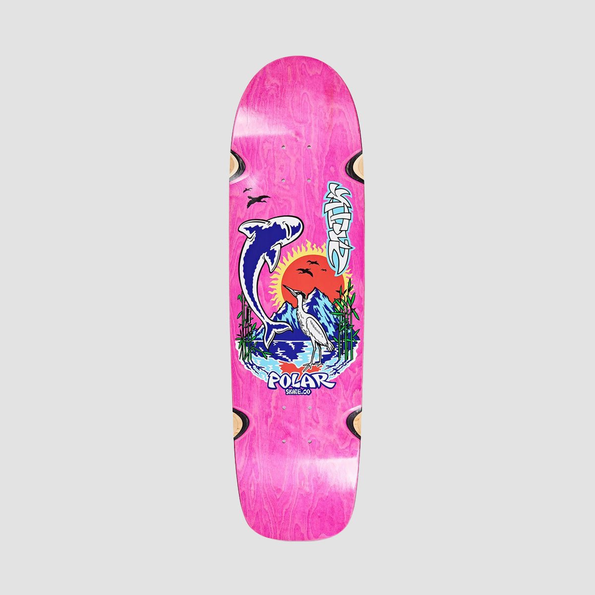 Polar Shin Sanbongi Mt Fuji WW Surf Jr Various Stains deck