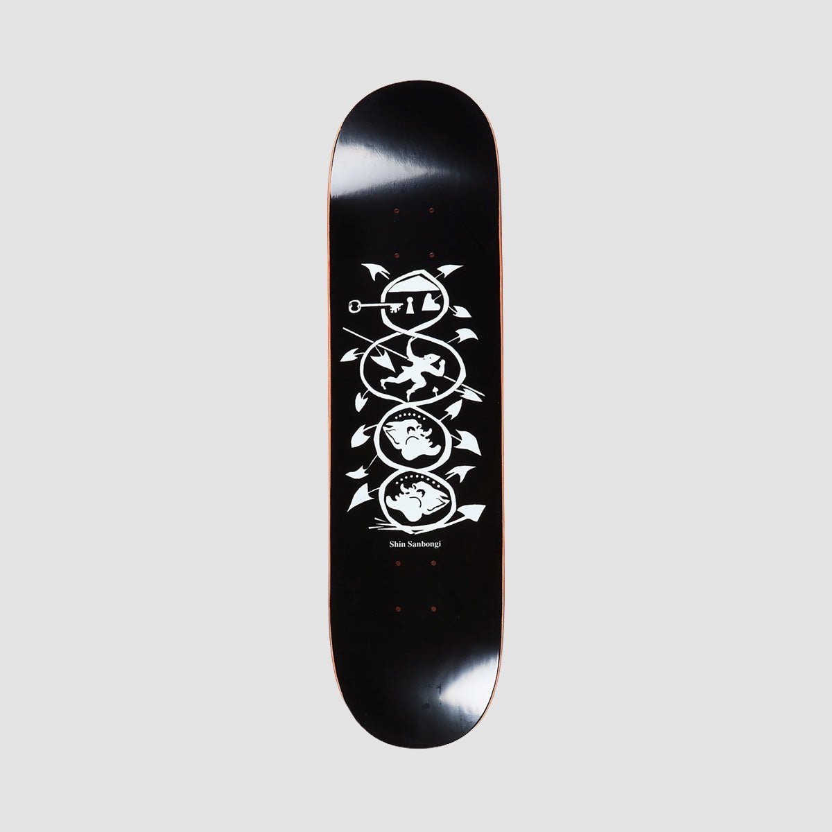 Polar Shin Sanbongi The Spiral Of Life (Black) deck