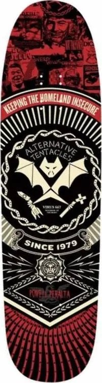 Powell Peralta Alternative Tentacles Winston Smith deck