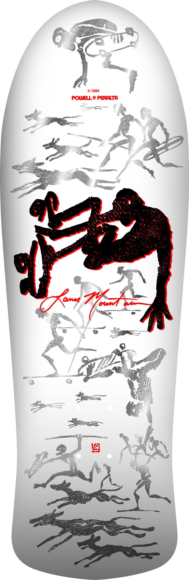 Powell Peralta Bones Brigade Lance Mountain Series 17 (White) deck