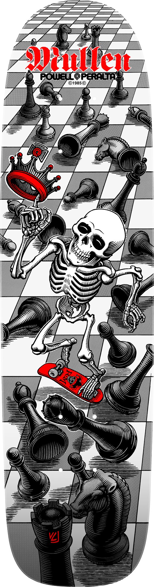 Powell Peralta Bones Brigade Rodney Mullen Series 17 (White) deck