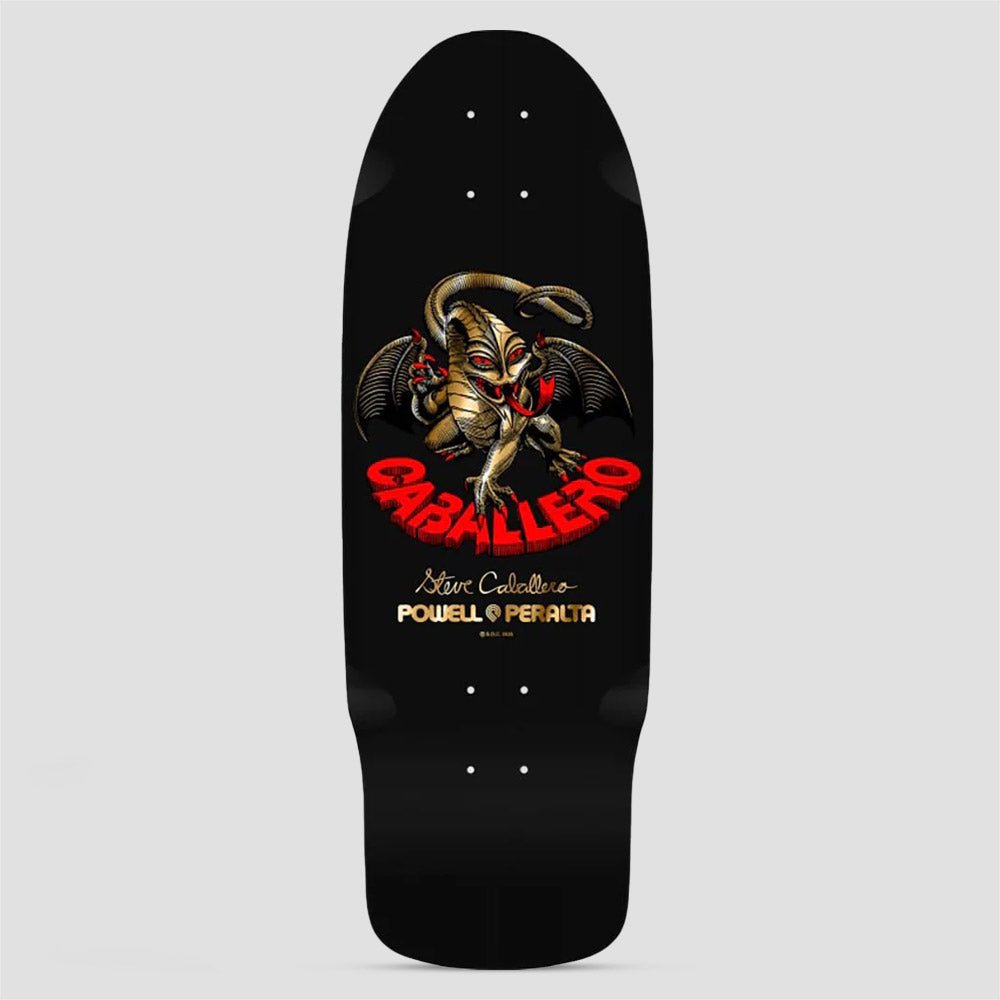 Powell Peralta Bones Brigade Steve Caballero Series 16 (Black / Gold) deck