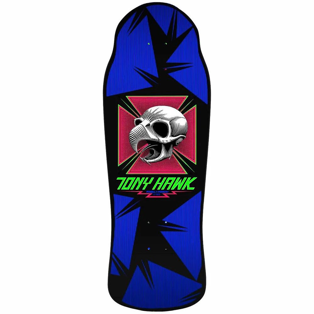 Powell Peralta Bones Brigade Tony Hawk Skull Blacklight Series 14 deck