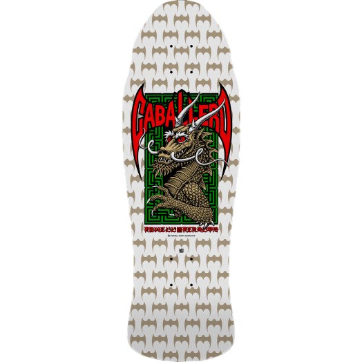Powell Peralta Cab Street Dragon (White/Gold) deck