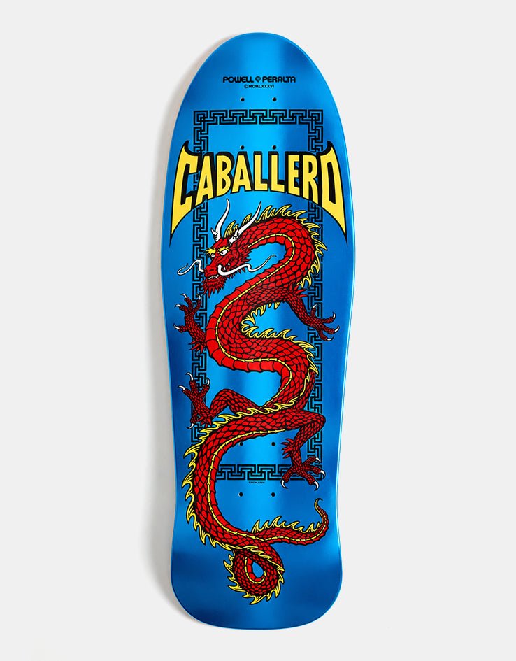 Powell Peralta Caballero Chinese Dragon Aqua deck