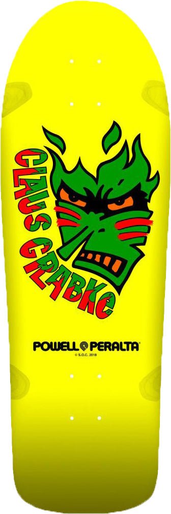 Powell Peralta Claus Grabke shape 287 Yellow POW-SKD-0834 deck