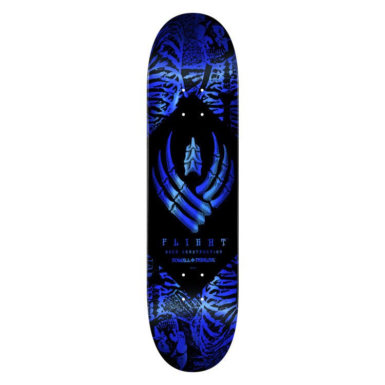Powell Peralta FLIGHT Skeleton (Blue Foil) deck