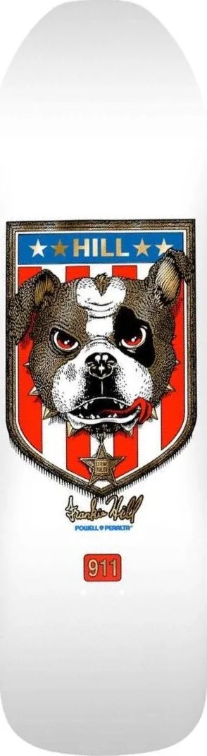 Powell Peralta Franke Hill Bulldog (Gold Foil) deck