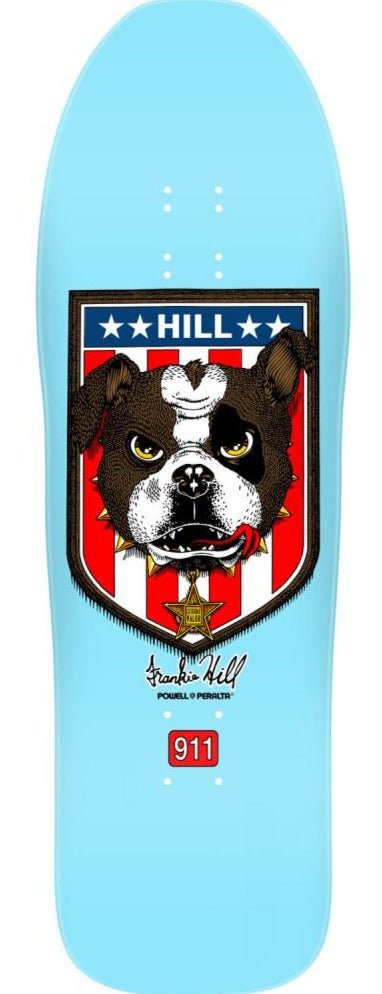 Powell Peralta Frankie Hill Bulldog Light POW-SKD-0833 (Blue) deck