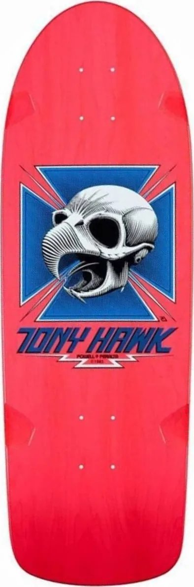 Powell Peralta LTD Bones Brigade Tony Hawk (Pink/Blue) deck