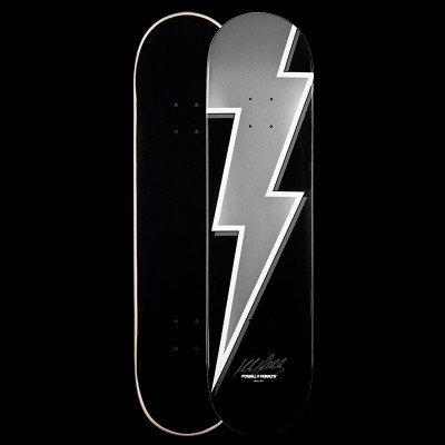 Powell Peralta Mike Vallely OG Bolt (Black/Silver) deck
