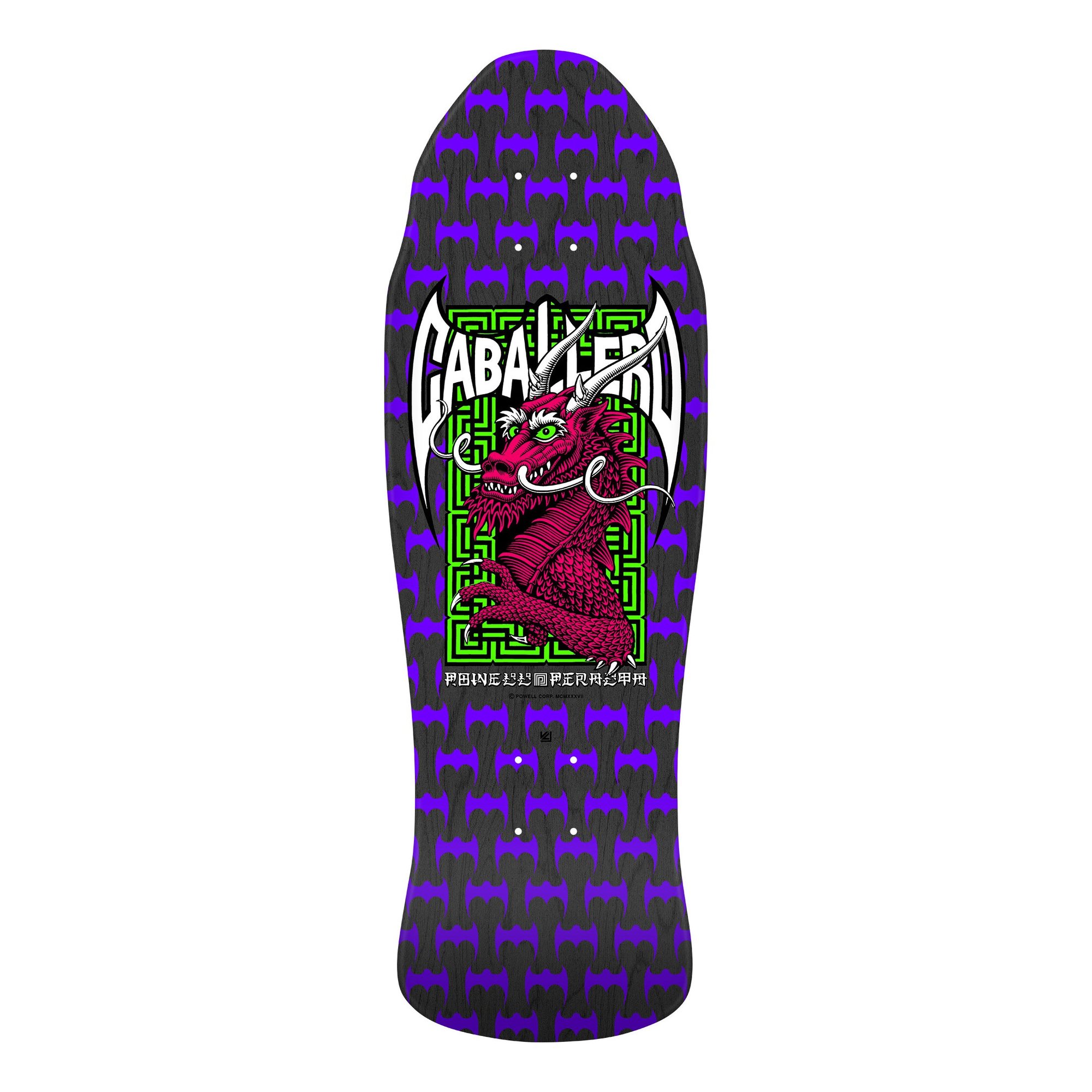 Powell Peralta Peralta Steve Caballero Street (Black/Stain) deck