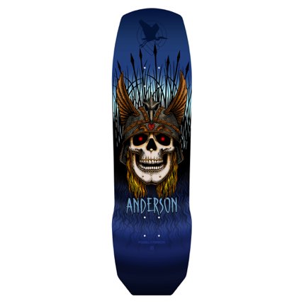 Powell Peralta Powell-Peralta Andy Anderson Heron Skull (Blue) deck