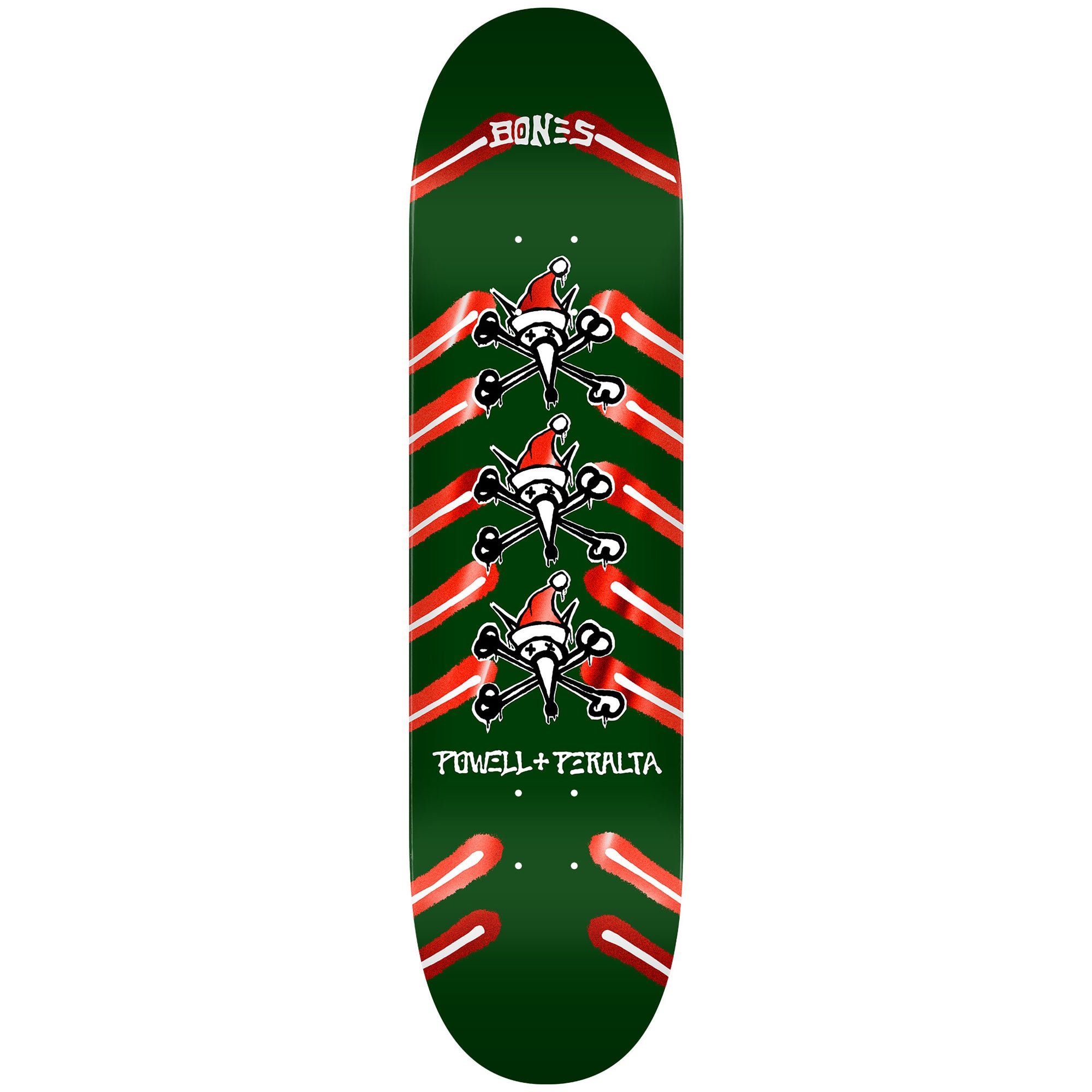 Powell Peralta Powell-Peralta Rat Bones - Holiday '25 (Green / Red Foil) deck