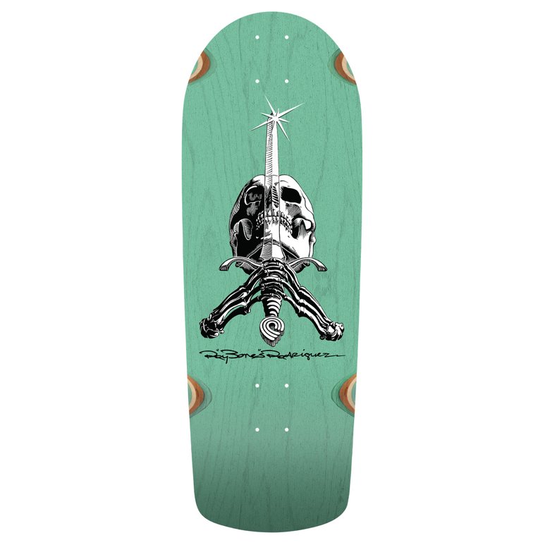 Powell Peralta Powell-Peralta Ray Rodriguez O.G. Skull & Sword 05 Snub Lt Teal (Stain) deck