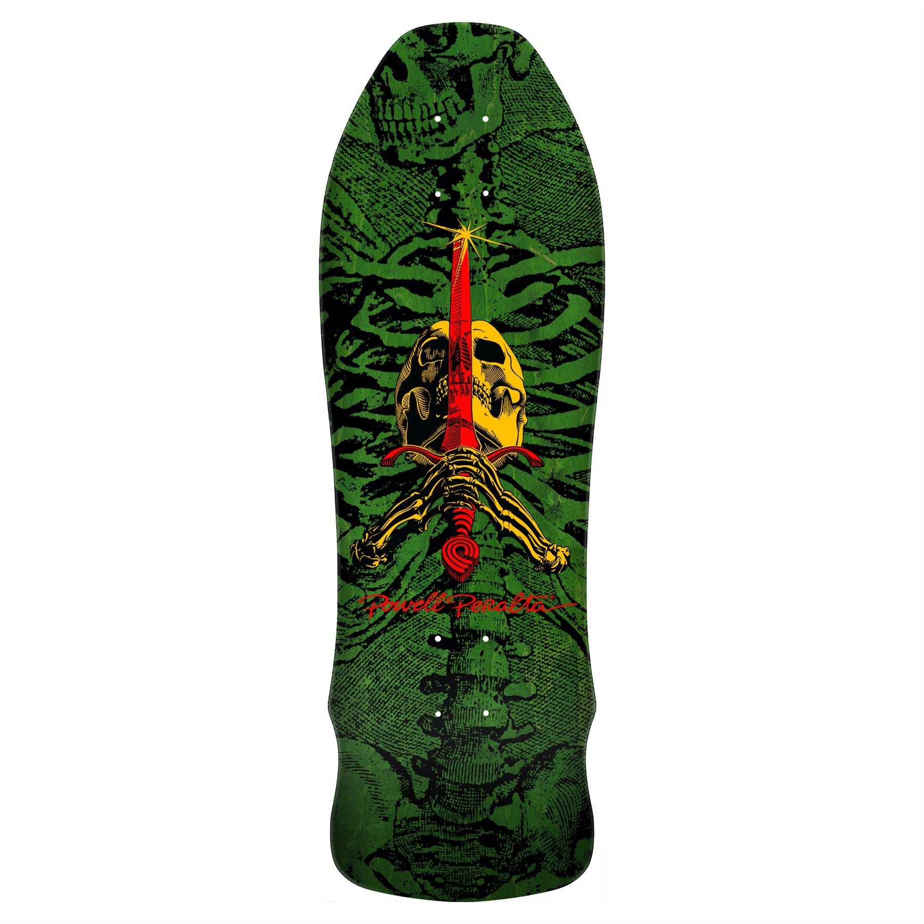 Powell Peralta Powell-Peralta Skull & Sword 11 Geegah (Green Stain) deck