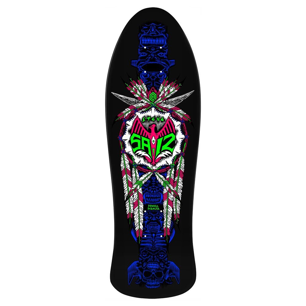 Powell Peralta Powell-Peralta Steve Saiz • Totem 05 • Blacklight - Shape 282 deck