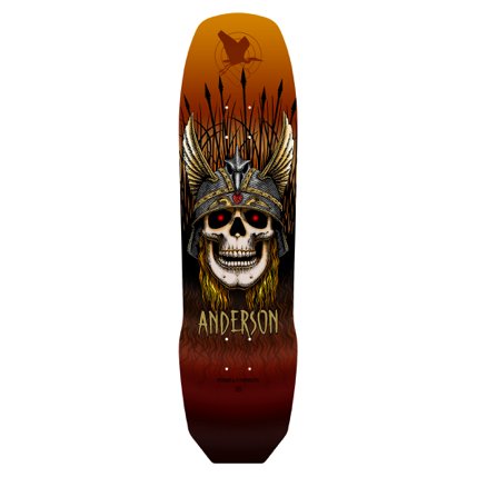 Powell Peralta Powell Powell-Peralta Andy Anderson Heron Skull Rust deck