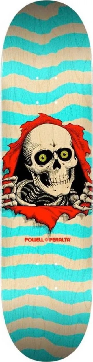 Powell Peralta Ripper (Natural/Turquoise) 242 deck