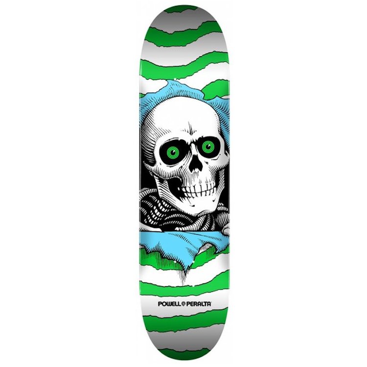 Powell Peralta Ripper One Off Shape 255 K20 (Green) deck