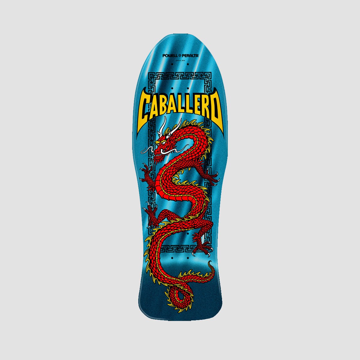 Powell Peralta Steve Caballero Chinese Dragon Aqua deck