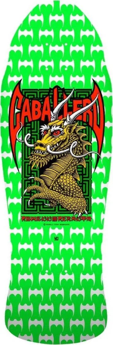 Powell Peralta Steve Caballero Street 22 (Green/White) deck