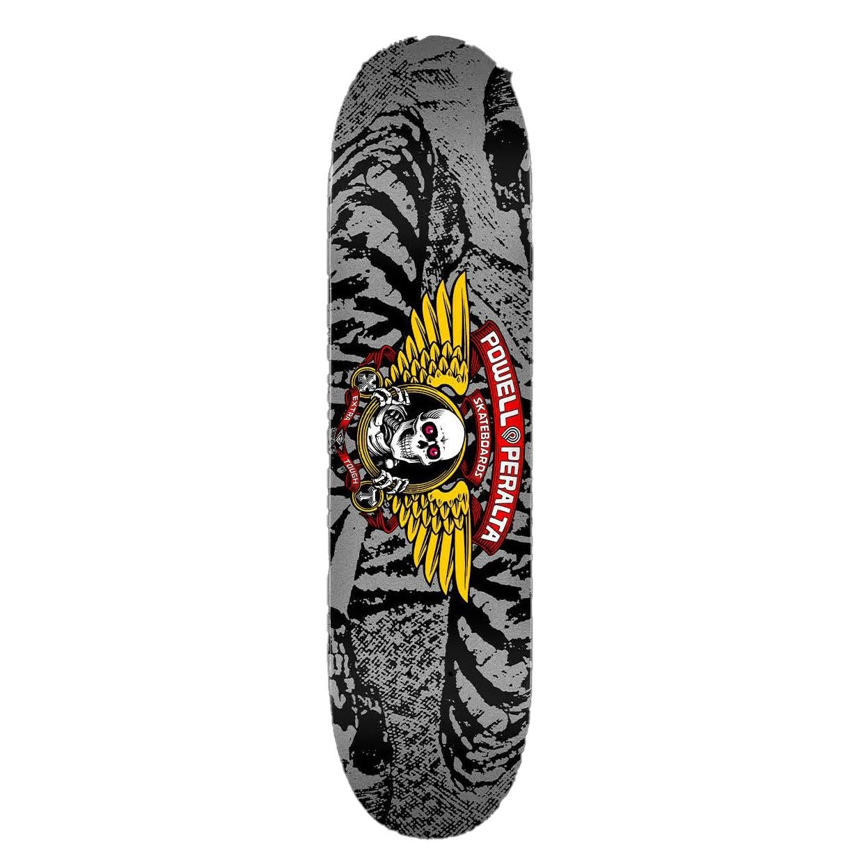Powell Peralta Winged Ripper • • x (Black / Silver) deck