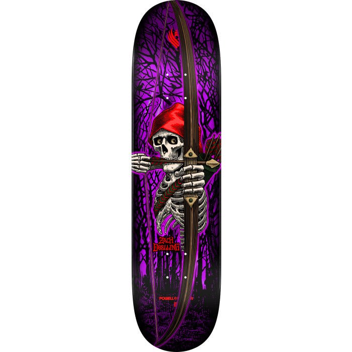 Powell Peralta Zach Doelling Archer Purple Flight deck