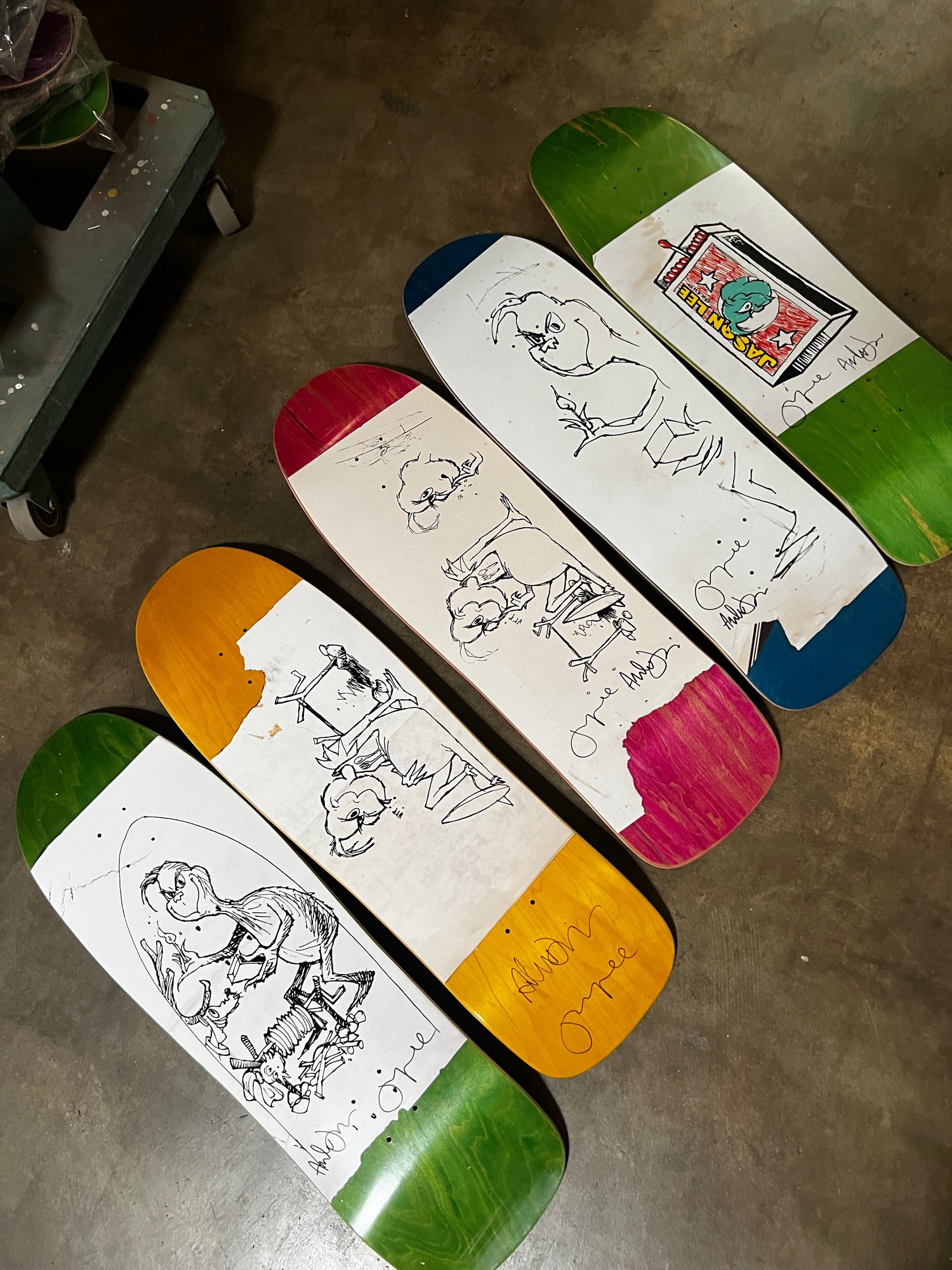 Prime Wood Set of 5 ! Official - #1,2,4,5 and 6 deck