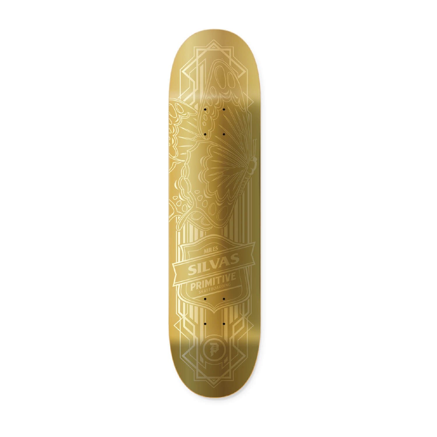 Primitive Silvas Gold Butterfly deck