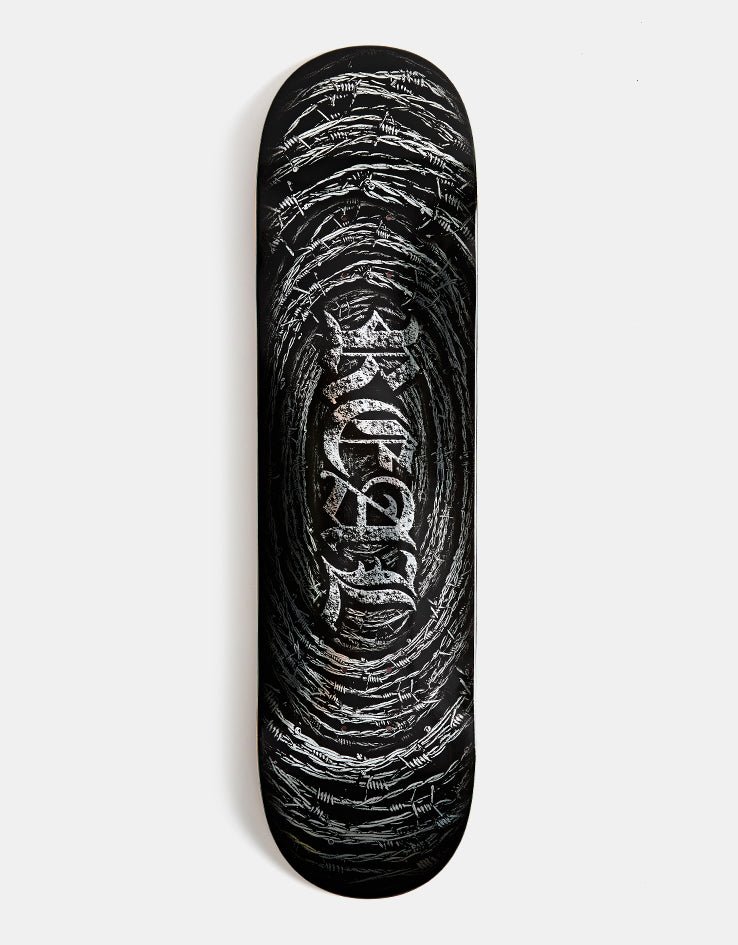 Real Barbed Wire Oval deck