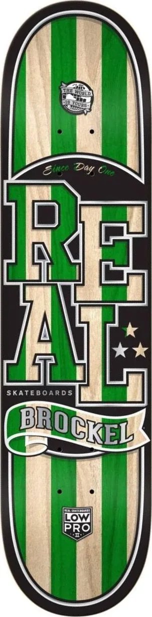 Real Brockel Spliced Low Pro deck