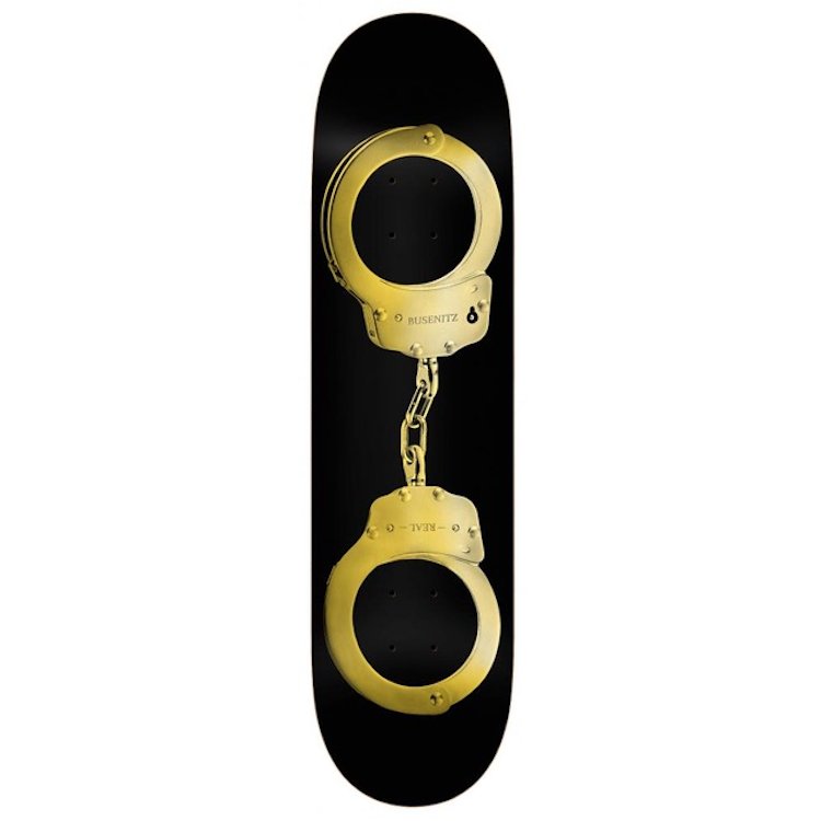 Real Busenitz Gold Cuffs deck