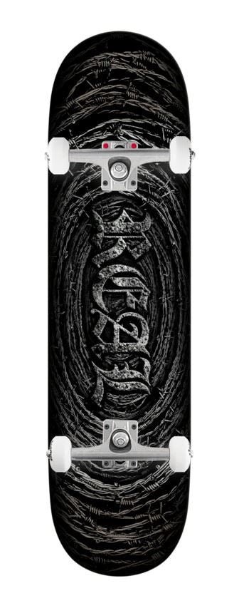 Real Dbx Team Barbed Wire Oval (Foil, Silver) deck