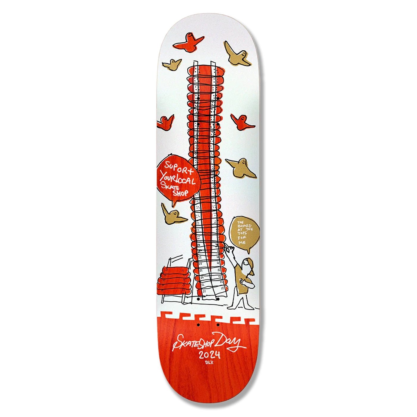 Real Deluxe x Skate Shop Day 24 Shop Keepers deck