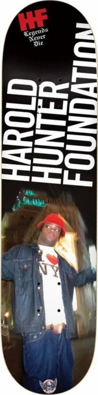 Real Harold Hunter Foundation Actions Realized deck