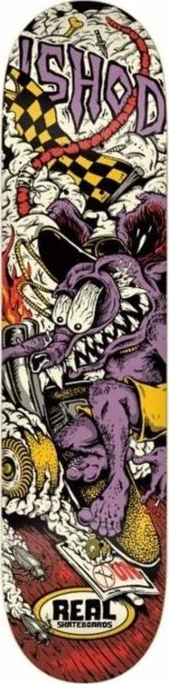 Real Ishod Burnouts deck