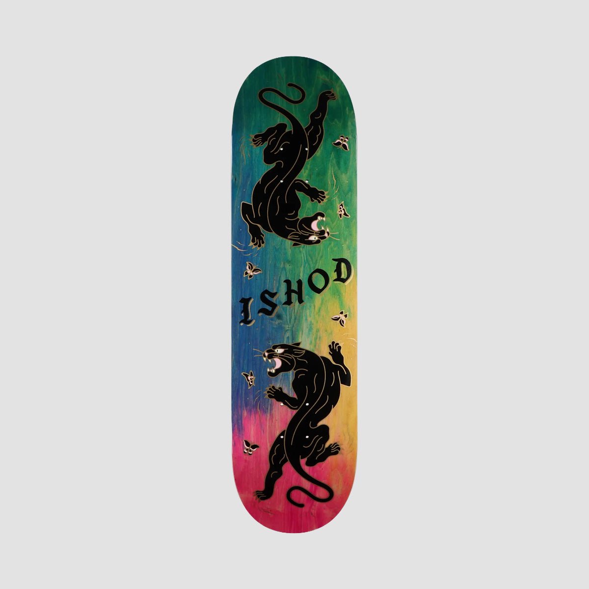 Real Ishod Wair Cat Scratch DBX Twin Tail Slick Tie-Dye deck