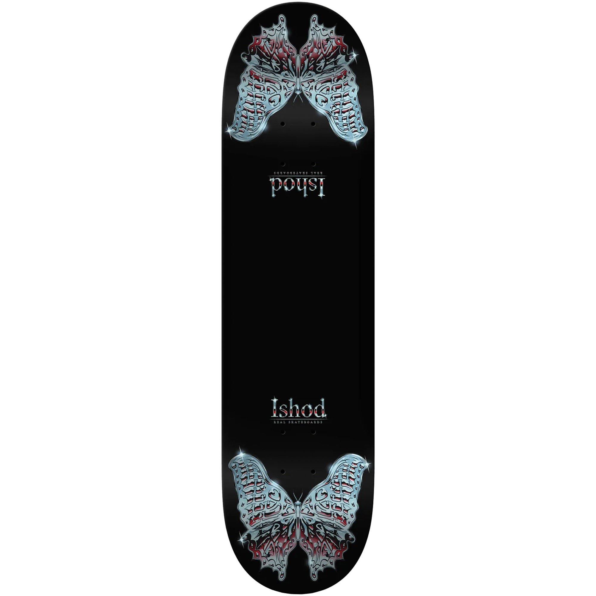 Real Ishod Wair Mariposa Chrome Redux DBX Black deck