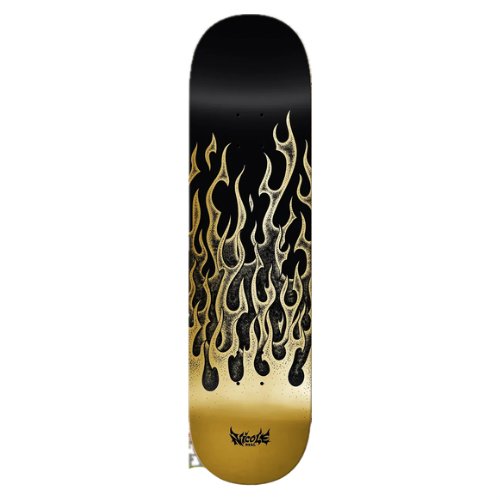 Real Nicole Hause Flames Redux Twin Nose deck