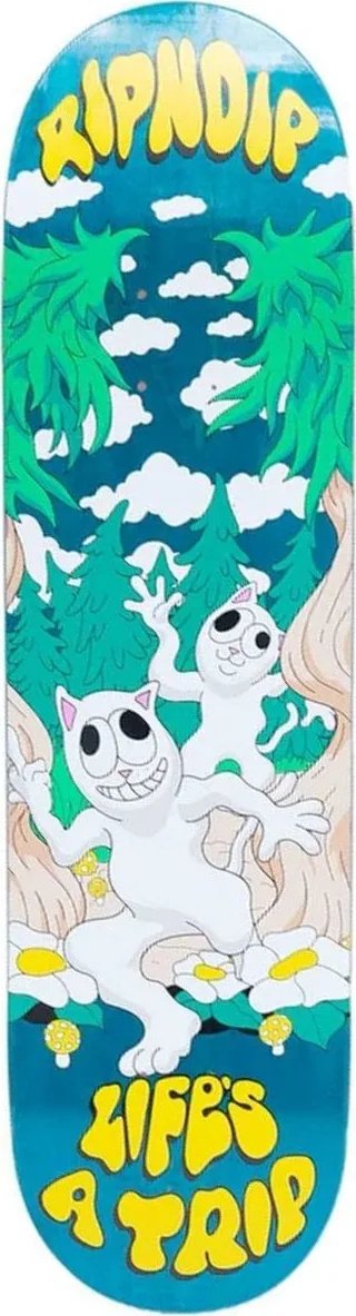 Rip N Dip Lifes A Trip (Teal Blue) deck