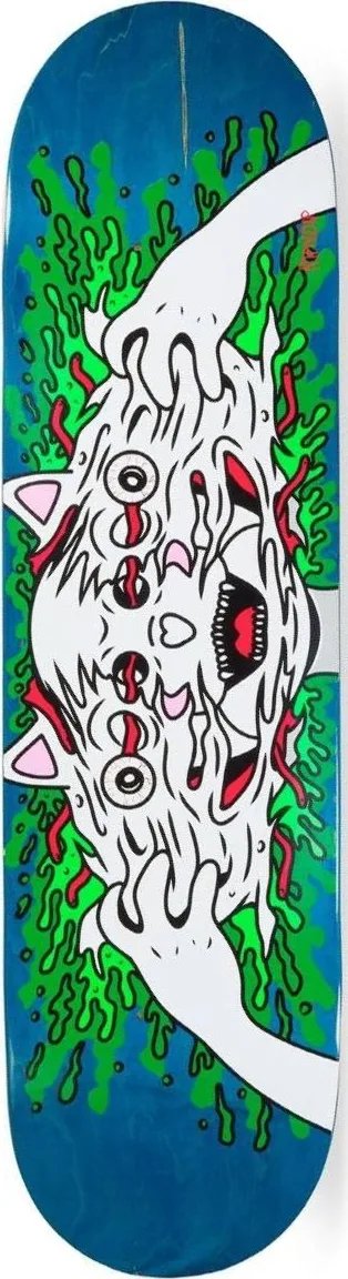 Rip N Dip Skull Face Nerm (Blue) deck
